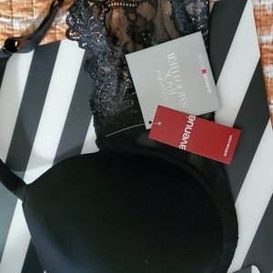 40C black lace avenue back smoother bra